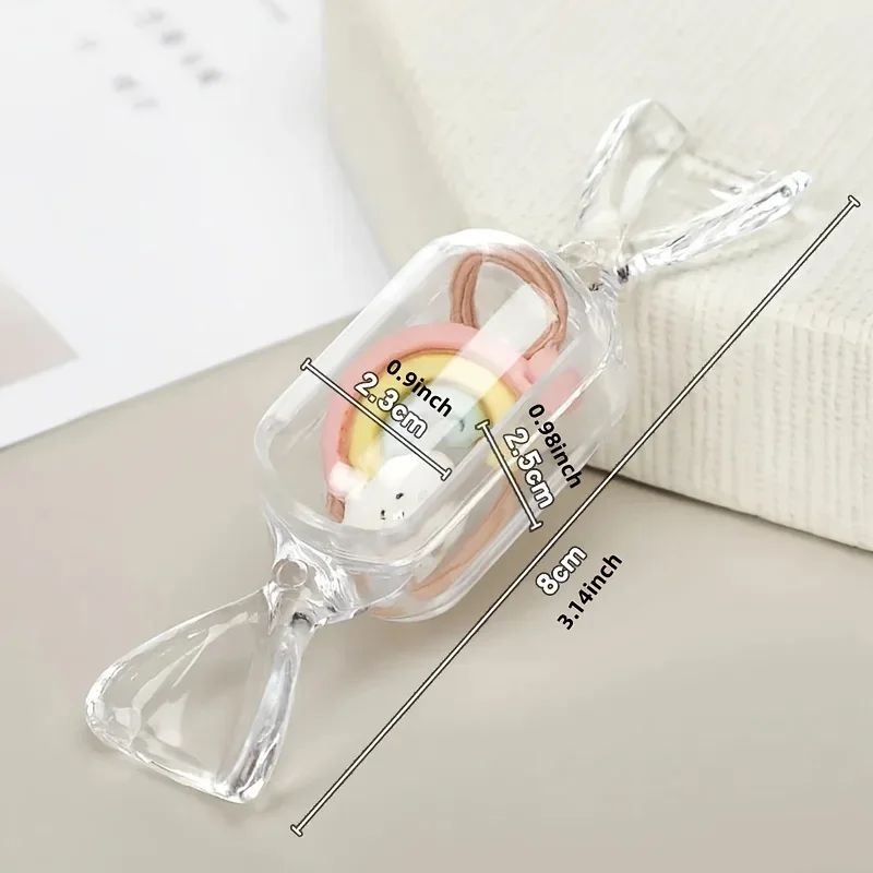 10pcs/set, Cute Mini Plastic Candy Box For Weddings, Baby Showers, And Parties-Transparent And DIY Friendly