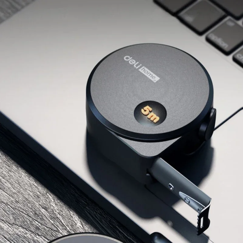 다기능 가정용 목공 휴대용 측정 도구 눈금자, 고탄소강 개폐식 눈금자, 3 m, 5m