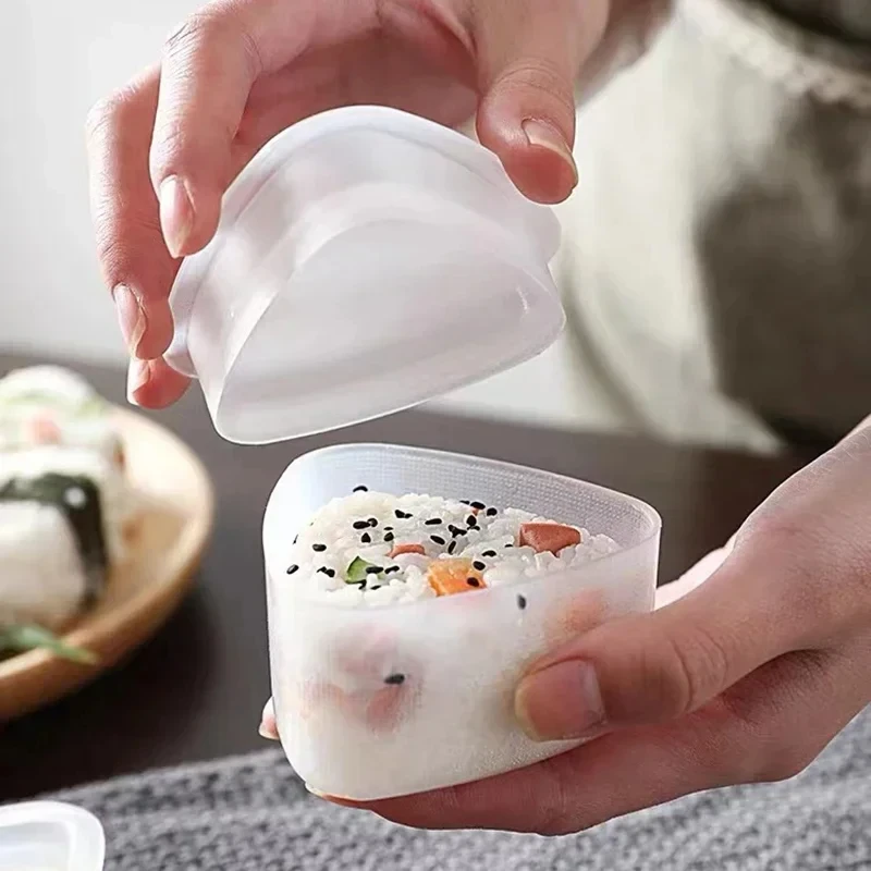 Sushi Mold Kitchen Accessories Triangle Mould Sushi Machine Tool Onigiri Rice Ball Bento Machinenori