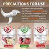 250/100ML Garlic Mincer USB Charging Powerful Mini Electric Garlic Chopper Portable Garlic Crusher Kitchen Food Chopper Unisex 6