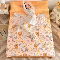 100% Cotton Anti-dirty Hotel Sleeping Bag Single Double Travel Soft Bed Sheet Portable Travel Adult Sleeping Bag 1