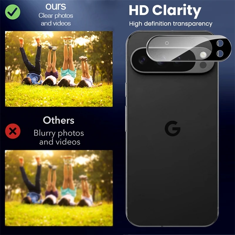 Curved Tempered Glass Camera Lens Protector Shield