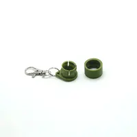 Lip Balm Portable Holder With Keychain hook - Lipstick Carrier - Locking type For Bees Lip Balm 2