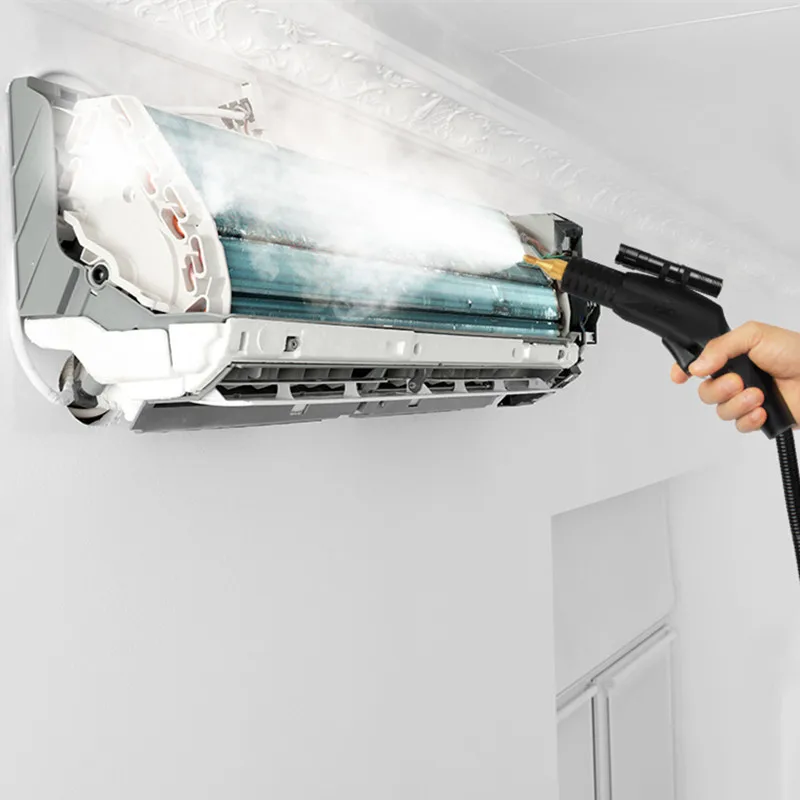 110/220V 3000W High Temperature Steam Cleaner English Panel Alkaline Disinfection Cleaner For Air Conditioning Kitchen Hood Car 6