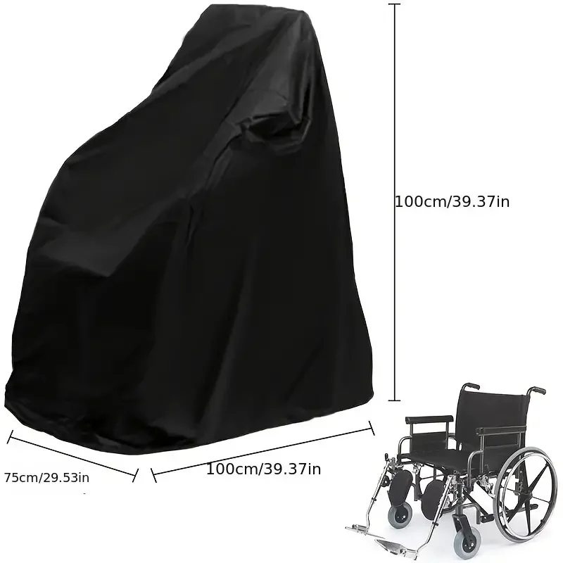 Electric Wheelchair Cover 210D Durable Weather-Resistant