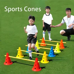 Soccer Cones Plastic Obstacle Equipment Agility Marker Cone Training Sports Cones for Football Basketball Indoor Outdoor Activit