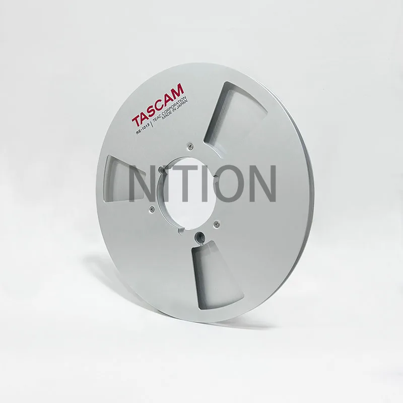 10.5 X ¼ 인치 NAB-HUB 릴-릴 테이프 레코더 액세서리 용 빈 알루미늄 TASCAM의 빈 디스크 오프닝 기계 부품