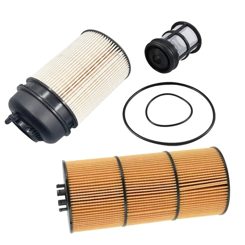 PF9908 LF17511 Engine Oil Fuel Filter&Gasket For Donaldson Detroit Diesels Freightliner Cascadia Western Star Mercedes