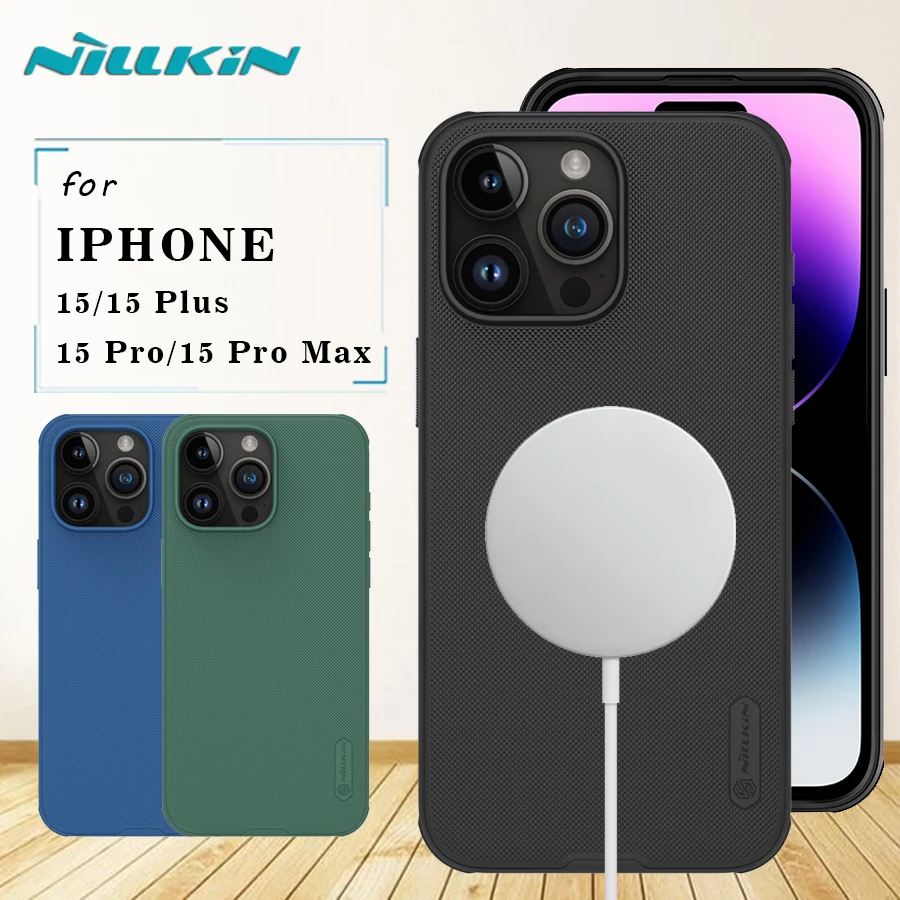 

Чехол Nillkin Frosted Pro для iPhone 15 / 15 Plus / 15 Pro / 15 pro Max