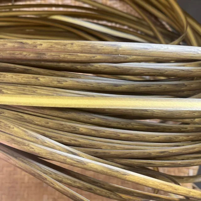 500G 70 M Fa Gabona Szövött Rattan Lapos Szintetikus Szövésű Anyag Műanyag Kötött És Javító Szék Asztal - Image 3