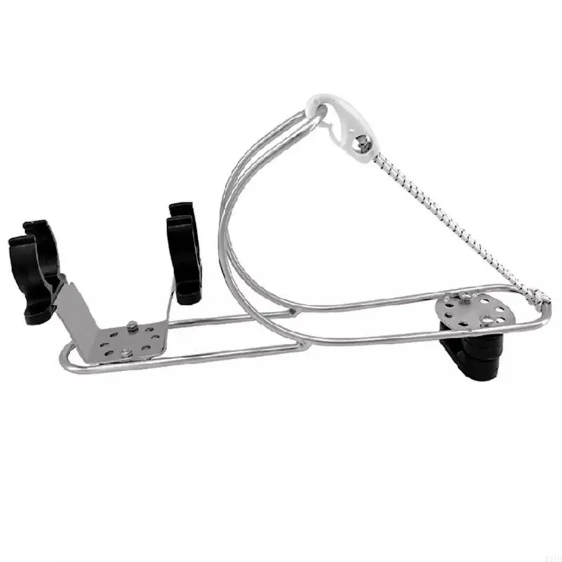 Marine Life Buoy Bracket Life Buoy Stand Steel Mount Stainless Steel Holder Rack For 22 Or 25mm
