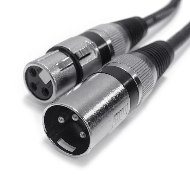 ioio Male To Female Cable Canon-XLR Connector For Guitar Mixer Amplifier-Bass
