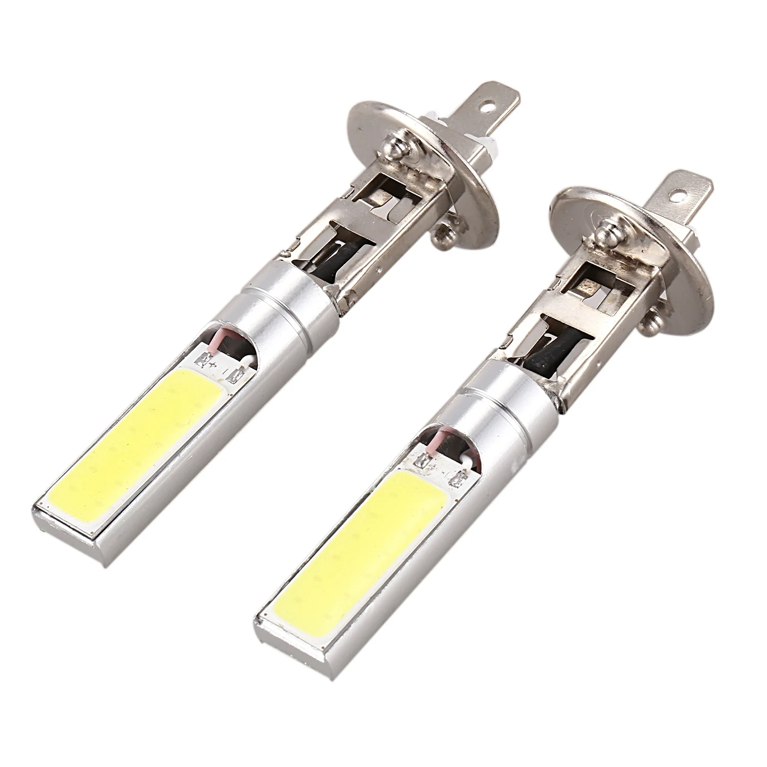 

2X H1 White 6000K 7.5W COB LED SMD DRL Driving Fog Beam Head Light Bulb