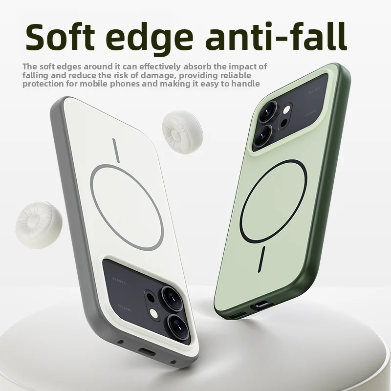 Premium Hard Silicone Magnetic Wireless Charging Case for Huawei Honor - Protective Phone Cover