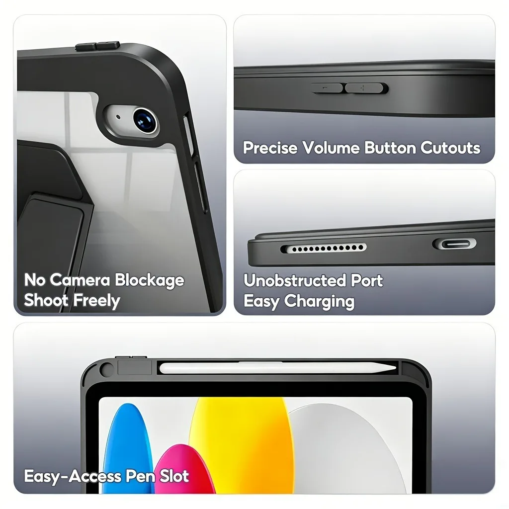 Premium Protective Case with Sleep/Wake Feature for Tablets - Sleek and Durable Cover