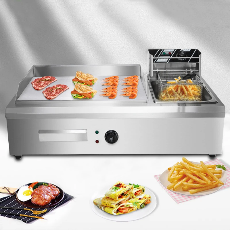 Commercial Electric Chicken Chip French Fries Fryer Restaurant Fast ...