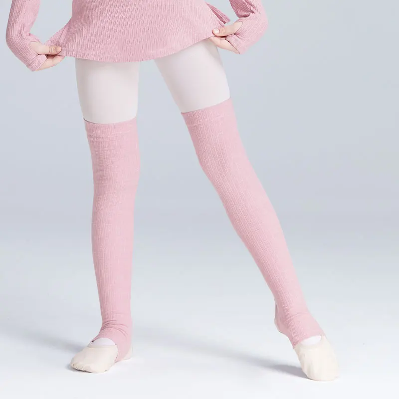 Girls Ballet Leg Warmers Kids Exercising Ballet Protector Socks Children Yoga Socks Gym Fitness Pilates Dance Accessory ballet leg warmers