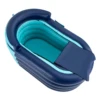 Inflatable Portable Bathtub Water Tub Folding PVC Adult Spa Bath Bucket 140*84cm 1