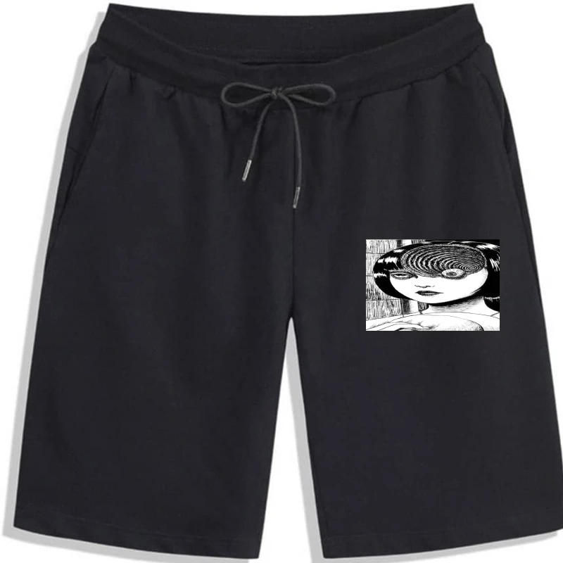 Uzumaki Junji Ito Pantaloncini Manga Horror Giapponese Per Uomo Pantaloncini Da Uomo Regalo Di Halloween Nuovi Pantaloncini Stampati Da Uomo In Cotone