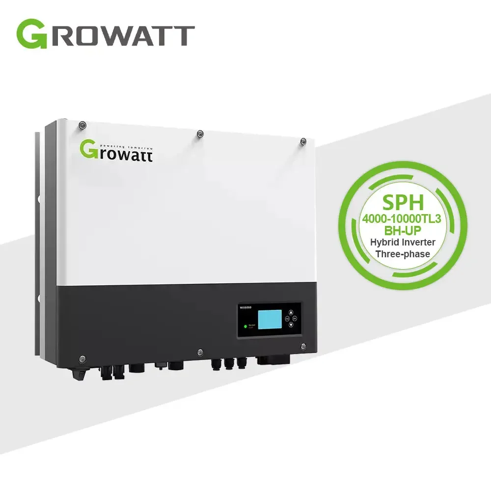 Vendita Calda Growatt 5000Tl3 10Kw Ibrido Trifase Flessibile Per Installazione Domestica Inversor Hibrido