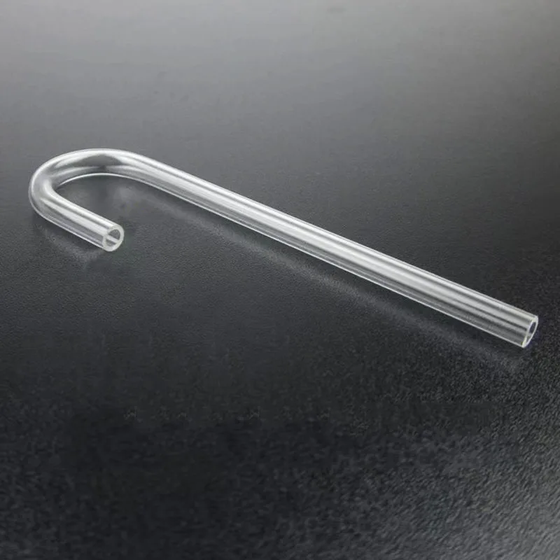 1 個 8 ミリメートルアクリル水族館コネクタストレート U 字型チューブ