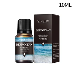 Herbal Aromatherapy Candle with Coffee, Sandalwood, Vanilla, and Rose Essential Oils (Deep ocean)