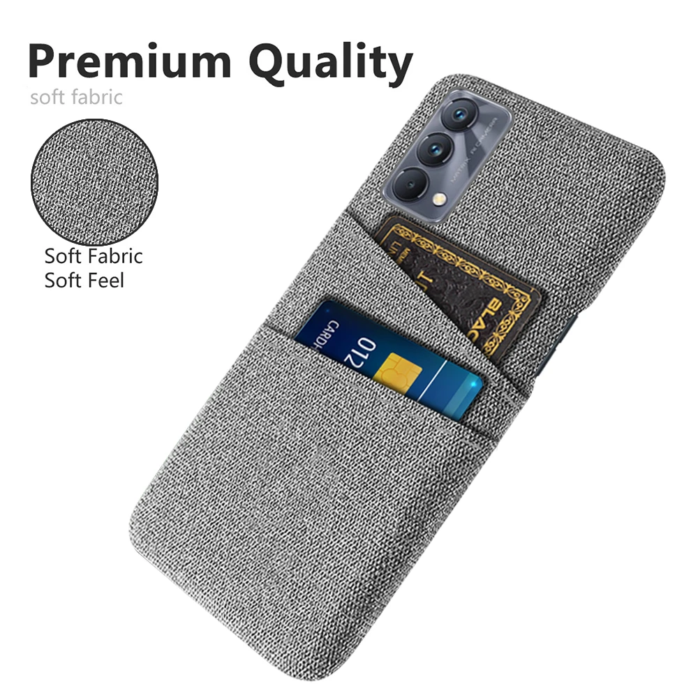 Per Realme Gt Master Coque Case Per Oppo Realme Gt Master Cover Per Realme Gt Master Edition Capas Dual Card Tessuto Panno Funda