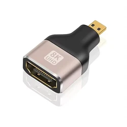 High - Speed 8K Gold - Plated HDMI to Mini HDMI Adapter (Micro)