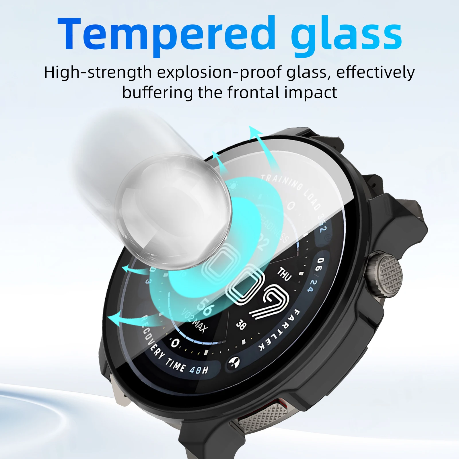 2 Coques Silicone Pour Amazfit Balance 2 – Protection Ultra Fine, Anti-rayures, Transparentes