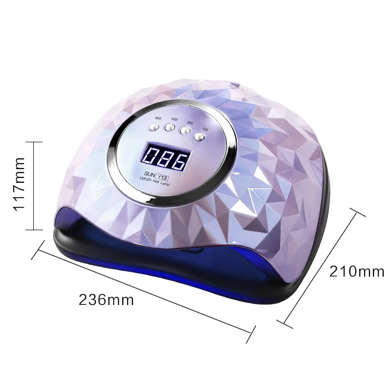 Nail Dryer 60 LED Nail Lamp for Curing All UV Gel Polish &Varnish with Motion Sensing Manicure Pedicure Professional Salon Tool 3