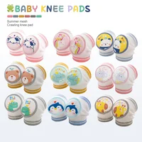 Mesh Breathable Baby Knee Pad Kids Safety Anti Fall Crawling Elbow Cushion Infants Toddlers Protector Safety Kneepad Leg Warmer 1