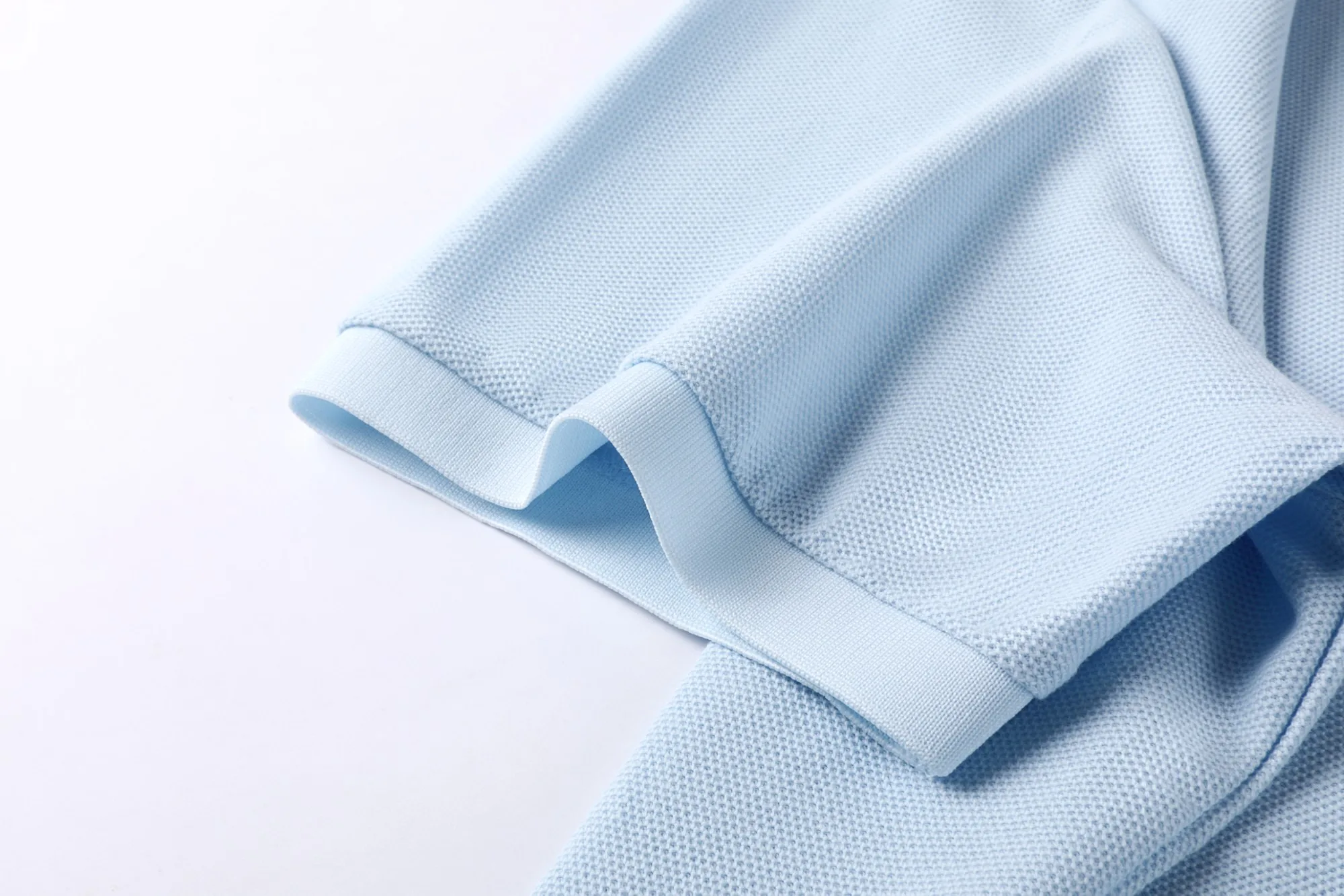 Classic Men Short Sleeve Polo Shirt 100% Mercerized Cotton Breathable Summer Golf Business Casual Athletic Tops