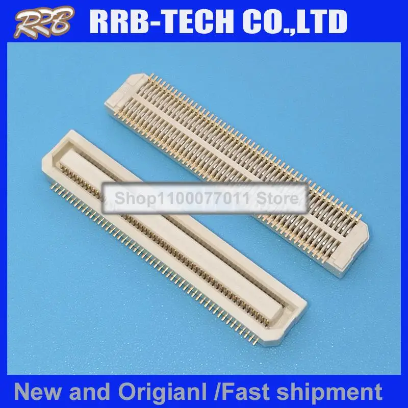

10pcs/lot AXK500147YG 0.5mm legs width 100pin board to board 100% New and Original