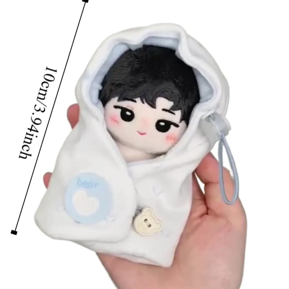 Swaddling 10cm Cotton Swaddling Clothes Cloak Sleeping Bag 10cm Clothes Lovely Funny Dress Up Set Children's Gift