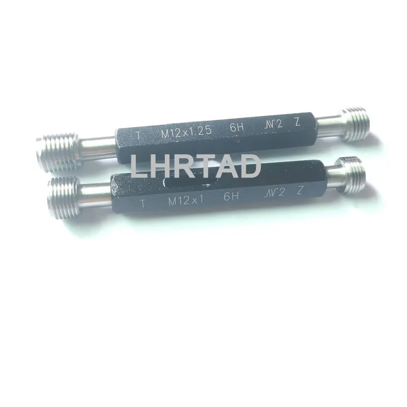 Metric Thread plug gauges gage tap M12 6H T Z Fine thread gauge taps M12x0.5 M12x0.75 M12x1 M12x1.25 M12x1.5 M12x1.75 gauges M12