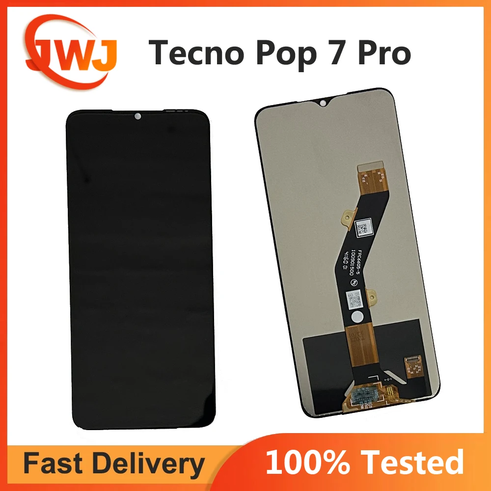 

6.6" Tested For Tecno Pop 7 Pro BF7 BF7h LCD Display Touch Screen Digitizer Assembly For Tecno Pop7Pro LCD Replacement Parts