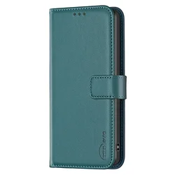 Copertura per telefono in pelle di colore uniforme con chiusura magnetica