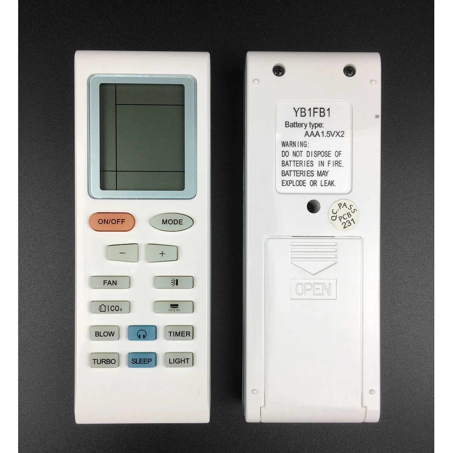 

Новый оригинальный пульт дистанционного управления кондиционированием YB1FB1 для Gree