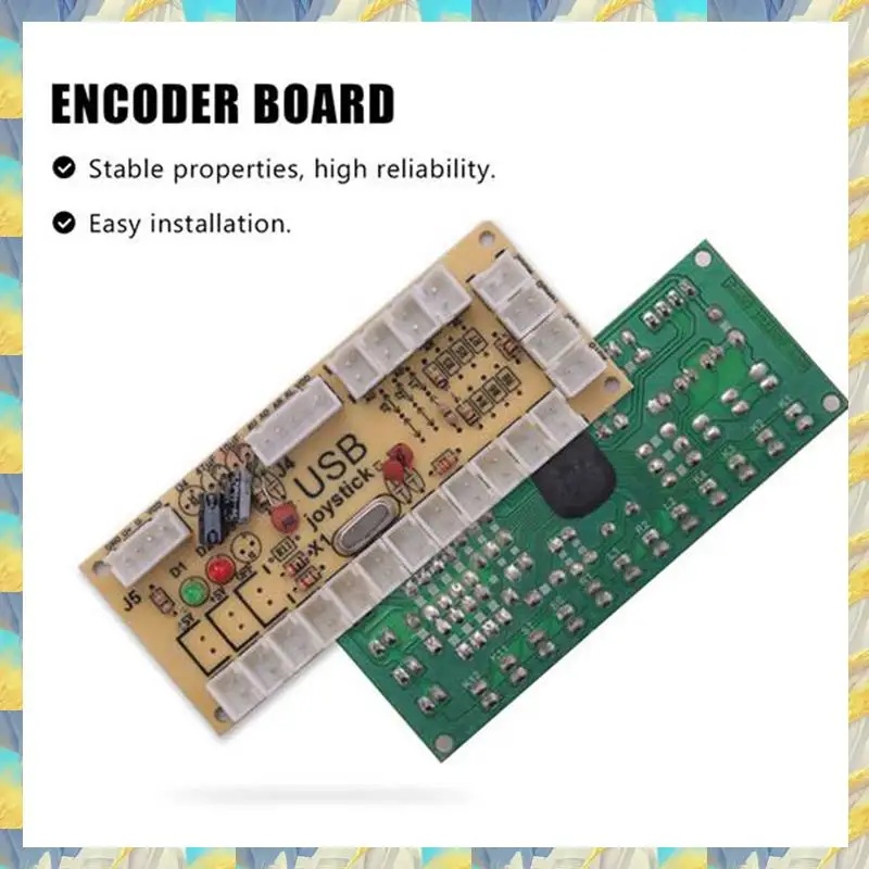 Smartwave-Zero Delay Arcade DIY 아케이드 USB 인코더-PC/PS3/Raspberry Pi/안드로이드 용 조이스틱-SANWA 조이스틱 4.8MM 버튼 포함