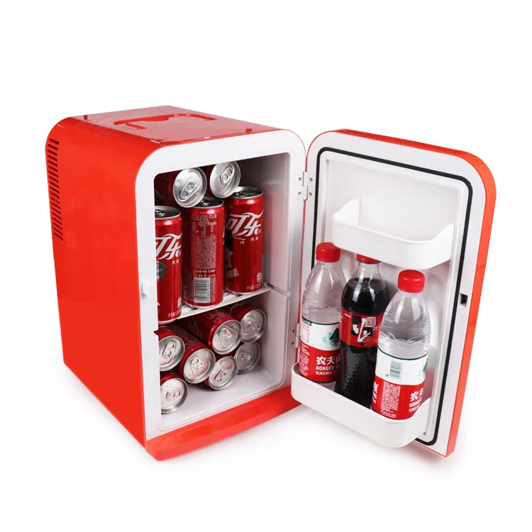 Evercool 15l Red Mini Freezer 12v 220v Thermoelectric Plastic Refrigerator