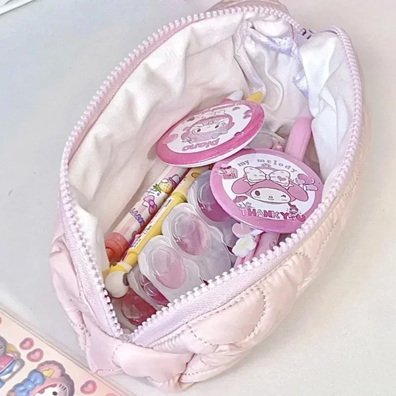 Pencil case, Sanrio Kt Cat Pencil Pouch, Large Capacity Pen Case, Cute Hello Kitty Cosmetic Bag, Girls Student Supplies Stationery Gifts