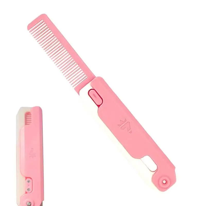 

3D Printing Gravity Comb Foldable Portable Heavy Duty Women Travel Hair Styling Hairdressing Comb Girlfriend Birthday Gift