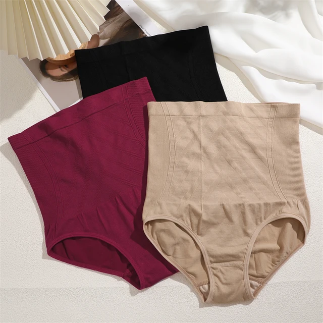 High Waist Butt Lifter Shapewear for Women Female Tummy Control Panties Body Shaper Slimming Underwear Seamless Shaping Briefs 5