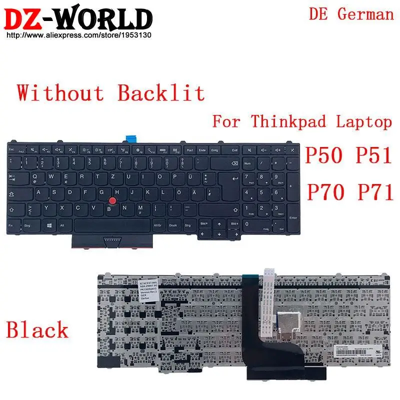 Teclado para lenovo thinkpad, acessórios do portátil,