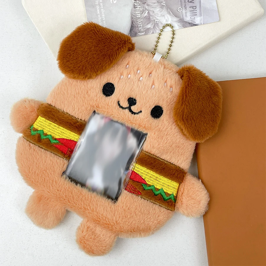 1pcs Plush Photocard Holder, Soft Plush Photocard Holder Cover Protective Case Card Sleeve 5