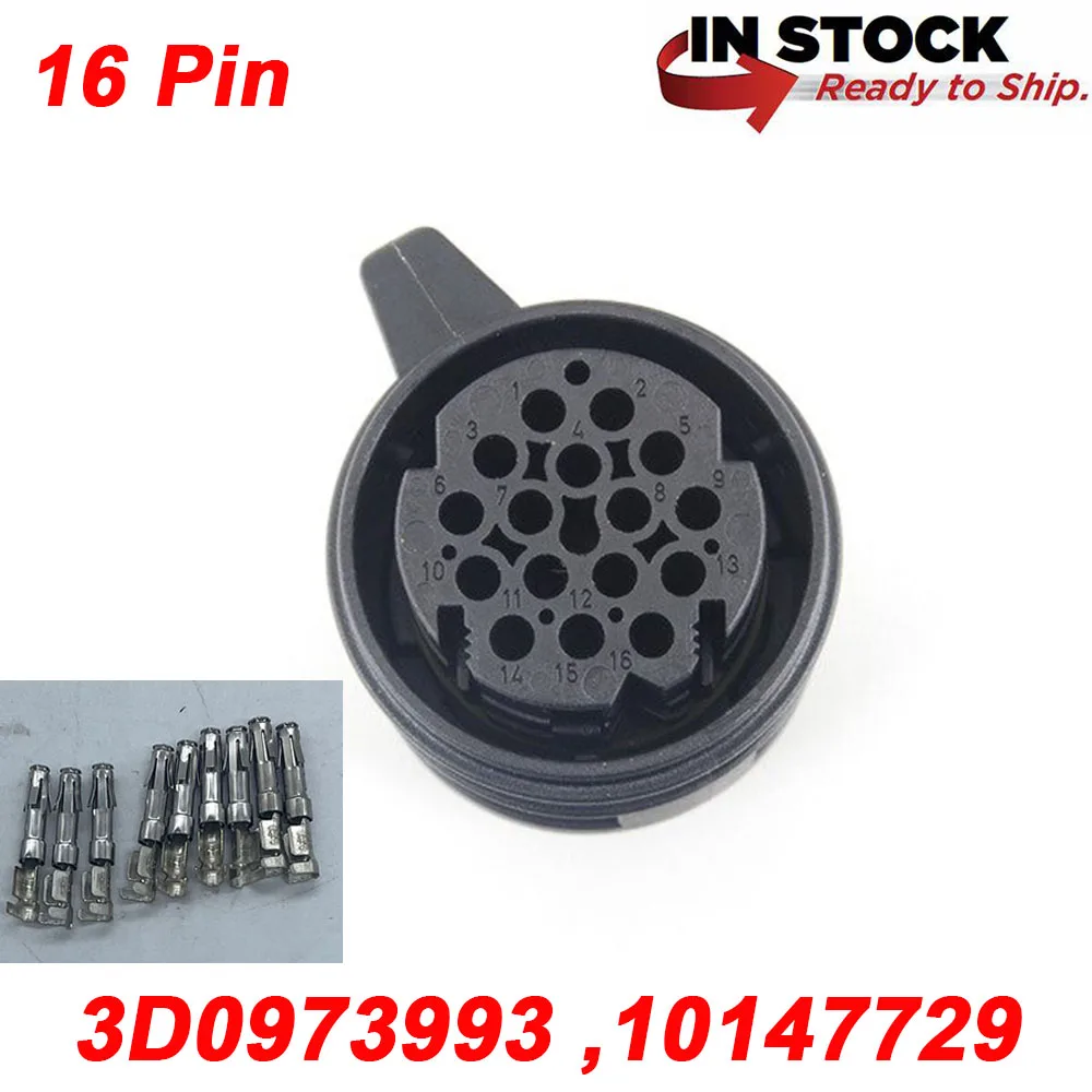 Connettore Controller Di Trasmissione Muslimex Spina A 16 Pin Per 0Bh Audii A4 Vw Phaeton S-Eat S-Koda 10147729 09430010 Dq500
