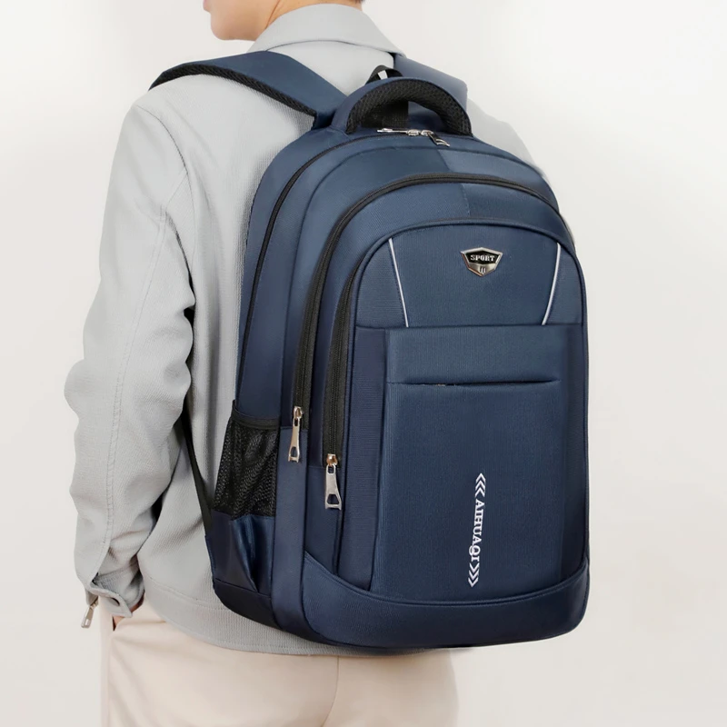 Stylish and spacious backpack with multiple pockets, featuring a laptop compartment, adjustable shoulder straps, and a secure zi