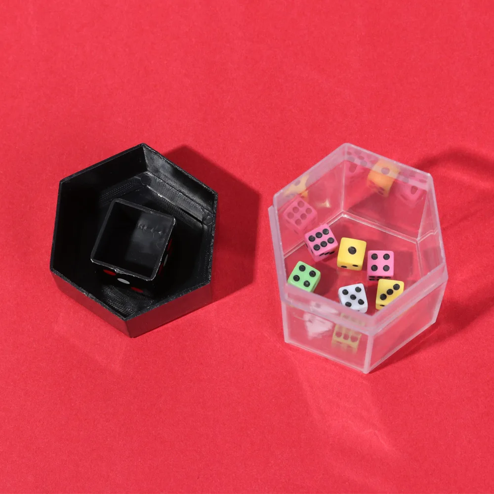 Hot Selling Kids Magic Tricks Set Close-up Funny Toy Prank Multi-Spec Explosion Dice Children Magic Show Prop 5
