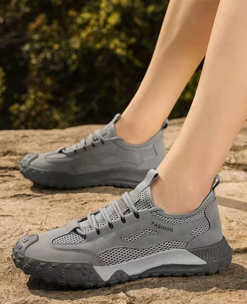 Herren Barfußschuhe Für Wanderungen Atmungsaktive Wanderschuhe_voghion.com