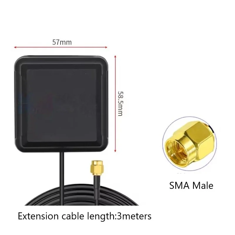 Antenna GPS RTK/RTD ad Alta Precisione per Navigazione, Posizionamento Centimetrico, Antenna GPS GNSS GLONASS Beidou EU Multifrequenza per Auto - Image 4